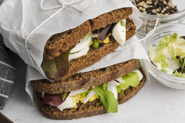 delicious-sandwiches-packed-on-table